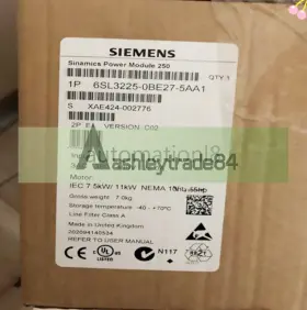 6sl3225-0be27-5aa1 Siemens 1pcs New G120 Power Module