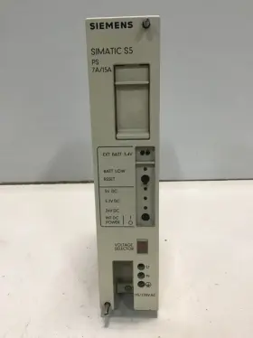 134977 Siemens E220g5/15wrgd Modular Power Supply Used #134977 #2