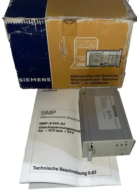 Smp-e440-a2 Siemens 24v-dc 2a Amp 15v-dc Power Supply