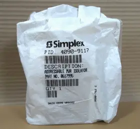 4090-9117 Simplex 0617995 New Addressable Power Isolator Module Idnet 40909117