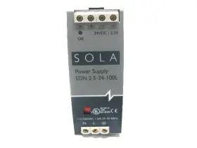 2.5-24-100l Sola Sdn Power Supply 115/230 Vac 24 Vdc #3