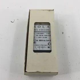 Scl4d12dn Sola 4-d12-dn Scl 115/230v To /- 12vdc Power Supply