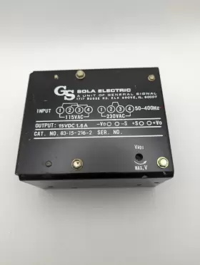 83-12-216-2 Sola Power Supply Used #2