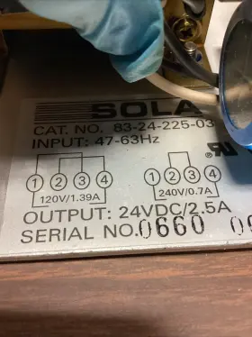 83-24-225-03 Sola Power Supply #2