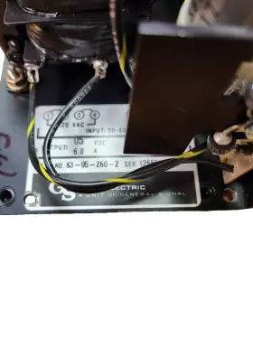 83-05-260-2 Sola Electric Power Supply Regulated Output 5 Volts At 6 Amperes Model #