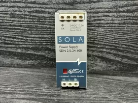 Iillc-003410 Sola/hevi-duty Sdn 2.5-24-100 Emerson Power Supply Module 24vdc 2.5a 60w Ac Dc #3