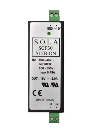 Scp30s15b-dn Sola Scp30 S15b-dn Power Supply 100-240v In 15v/2a Out #3