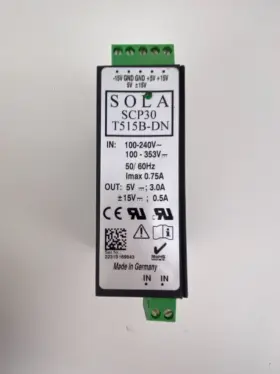 Scp30t515b-dn Sola Solahd 30w 5/15/15v Sw P S Slim Din