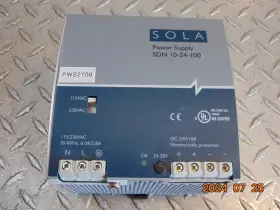 Sdn-10-24-100 Sola Sdn 10-24-100 Power Supply