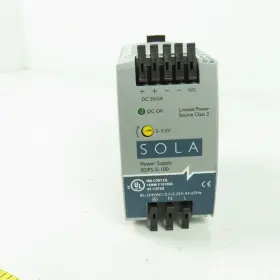 Sdp5-5-100 Sola Ac-dc Power Supply 85-264vac Input 24vdc Out 5a #3