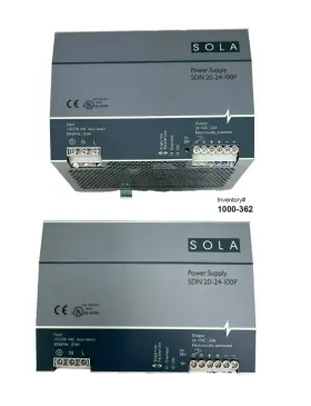 20-24-100p Sola Spf4d2d2pb Sdb Power Supply Lot Of 2 Used Working