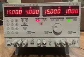 Xdl35-5t Sorensen Triple Output Dc Power Supply 35v/3a 15v/5a X2 1-6v/3a #2