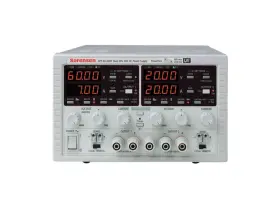 Xpf60-20dp Sorensen - Two Channel Dc Power Supply 60v/20a With Rs-232 Usb An