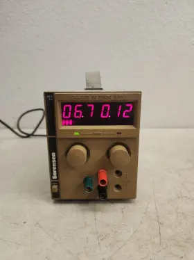 Xts20-3 Sorensen Programmable Dc Power Supply 20 V 3 A 60 E2