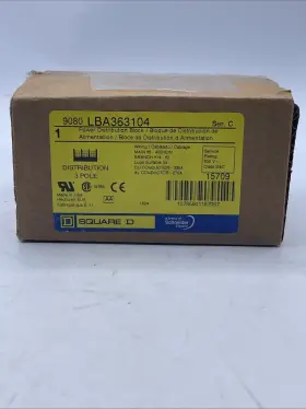 9080lba363104 Square D Schneider Electric / Brand New