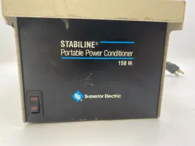 95-132v Stabiline Ppc150 Portable Power Conditioner 1.75a 1ph 120v 150va 1.2a #3