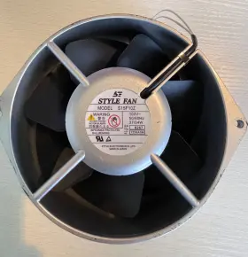 S15f10-z Style Fan 100v 37 / 34w All Metal High Temperature Resistant