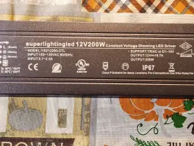 Ysd-12200-dtl Superlightingled 12v200w Led Waterproof Power Supply #2
