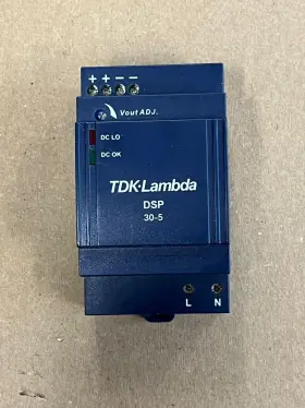 Dsp30-5 Tdk Tdk-lambda Dsp 30-5 100-240vac To 5vdc 15w Din Rail Power Supply