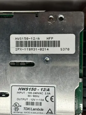 Hws150-12 Tdk Hws150-12/a Tdk-lambda Power Supply 12v 13a 100-240vac
