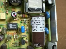 Jak15-1ro Tdk Jak15-1r0 Power Supply In 100-120v Out 15vdc 1a Fast Shipping #2