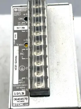 Rax5-20k Tdk Kepco Power Supply 5v-20 Amp Pre-owned
