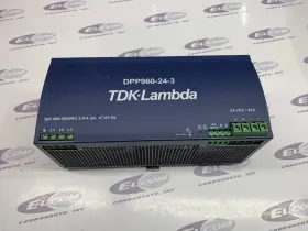 Dpp960-24-3 Tdk-lambda Ac-dc Power Supply Plc 400-500vac 3ph Din Rail 24vdc 2.4a
