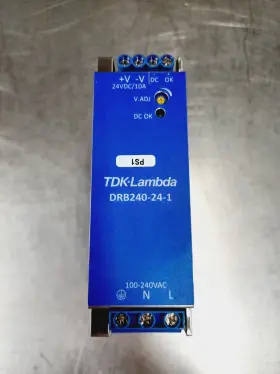 Drb240-24-1 Tdk Lambda Din Rail Power Supply 24-28vdc 10-8.6a