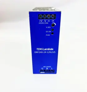 Drf240 Tdk-lambda 24 1/hlivs Lot Of 7 24v 10a 240w Din Rail Power Supply