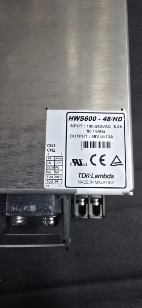Hws600-48 Tdk-lambda Hws600-48/hd Power Supply 48v 13a #2