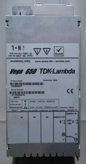 V606nkp Tdk-lambda Vega 650 Power Supply Model