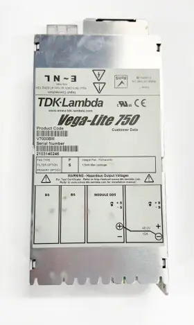 V7000bm Tdk-lambda Vega-lite 750 Psu 48v 15a Modular Power Supply Sciex 4600