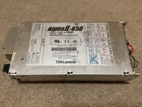 Mv6500185b Tdk Lambda Alpha Ii-650 650w Power Supply With 4x 24v 10a Modules