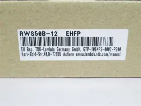 Rws50b-12 Tdk 243447 New In Box Power Supply 100-240vac 12vdc Out #3