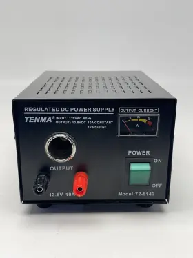72-8142 Tenma 72-8141 Regulated Dc Power Supply 13.8v 10a Works