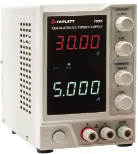Ps305 Test Equipment And Tools 313104437413 Single Output 30v/5a Dc Power Supply With Dual 4-digit Led Displays