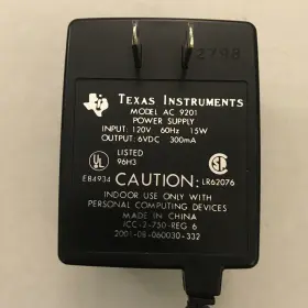 Ac9201 Texas Instruments Ac 9201 Power Supply Adapter 120v 15w 60hz 120 Volt 15 W #2
