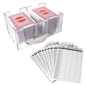 Three-wins Imports Llc 080101026734 Gse Canasta Cards Game Set With 6-deck Playing