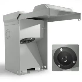 Sku00097 Tocretoare 50 Amp Generator Power Inlet Box With Cord Nema Ss2-50p 125