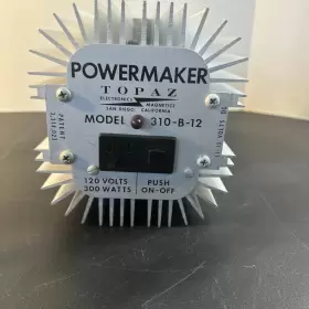 310-b-12 Topaz Powermaker Model 120v 300 Watts Untested