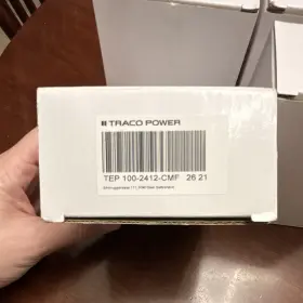 100-2412-cmf Traco Power Tep 100w 24vdc-12vdc 2.1a Chassis Mount