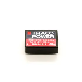 3-1211 Traco Power Thb 9-18vdc Through Hole 5vdc Dc-dc Converter