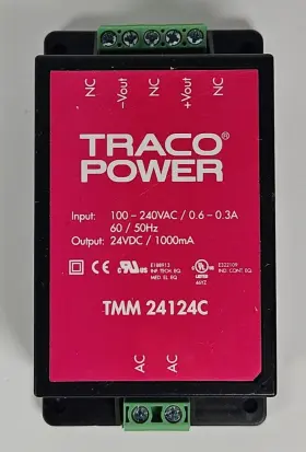 24124c Tracopower Traco Power Tmm 24vdc 24 Volt Supply I/o Isolation Module