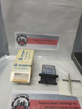 Seps-2 Tri-tronics 17340 Plug-mate Model Power Supply 24v With Relay Nos
