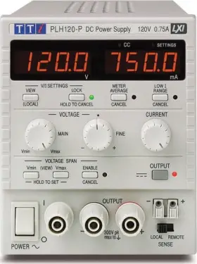 Plh120-p Tti - Single Higher Voltage Dc Power Supply 0-120v/0-0.75a Analog