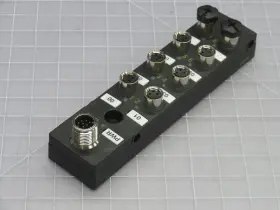 Tb-8m8m-3-fs12 Turck 8-port Passive Actuator/ Sensor Junction Box T267772