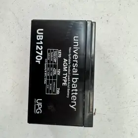 Ub1270r Upg Universal Battery 12v 7ah Agm Sealed Lead Acid Alarm Backup Power Supply