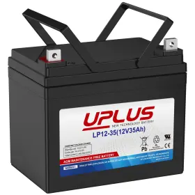 Lp12-35 Uplus New Technology Battery 12v 35ah Deep Cycle Rechargeable