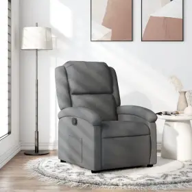 371751 Vidaxl Recliner Chair Adjustable Wingback Armchair For Home Theater Fabric
