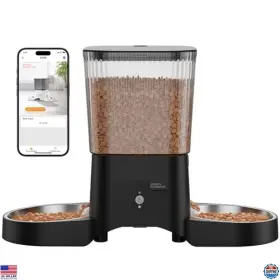 S25d Visit The Honeyguaridan Store Smart Cat Feeder - 5g Wifi 3.5l Automatic Dispenser App Control